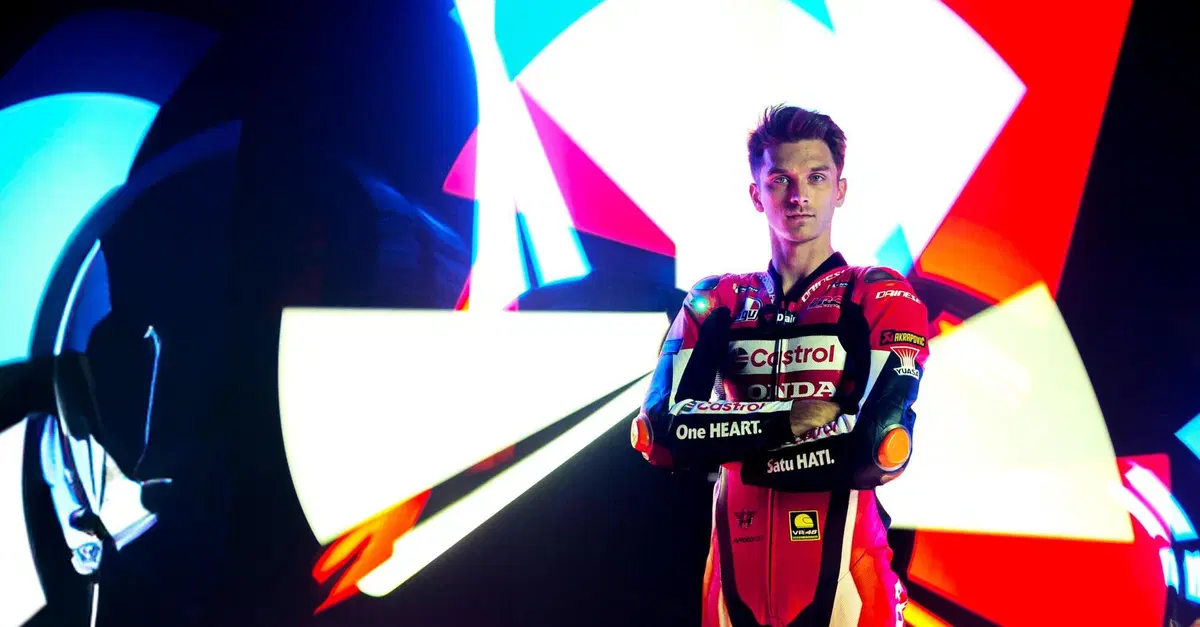 MotoGP 2025. Luca Marini al secondo anno in HRC: "Bellissimi colori, vogliamo migliorare ancora"