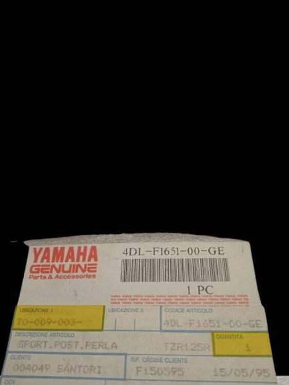 Sportello per sella per la moto Yamaha DT125 del 1 (3)