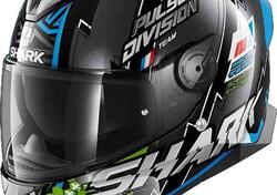 SHRK SKWAL 2 NOXXYS NERO/BL/VERDE 1/L Shark Helmets