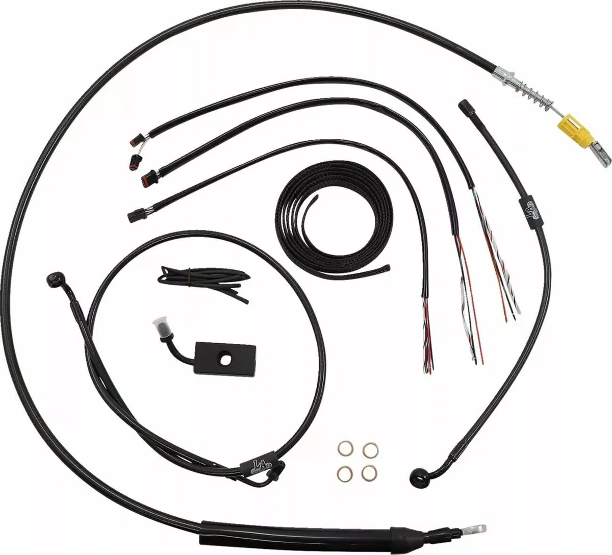 Kit cavi Softail*** 2018 al 2024 per manubrio alto 