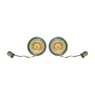 Inserti conversione a LED frecce bullet anteriori Custom Dynamics