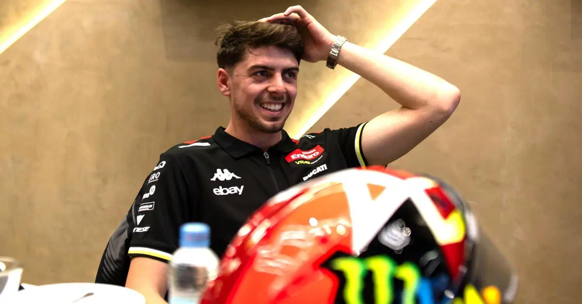 MotoGP 2025. Fabio Di Giannantonio: "Quando mi chiedono cosa faccio nella vita, rispondo: 'hai presente Valentino Rossi?'"