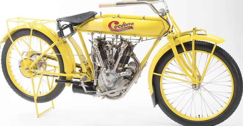 Cyclone V-Twin del 1915: la pi&ugrave; cara di sempre