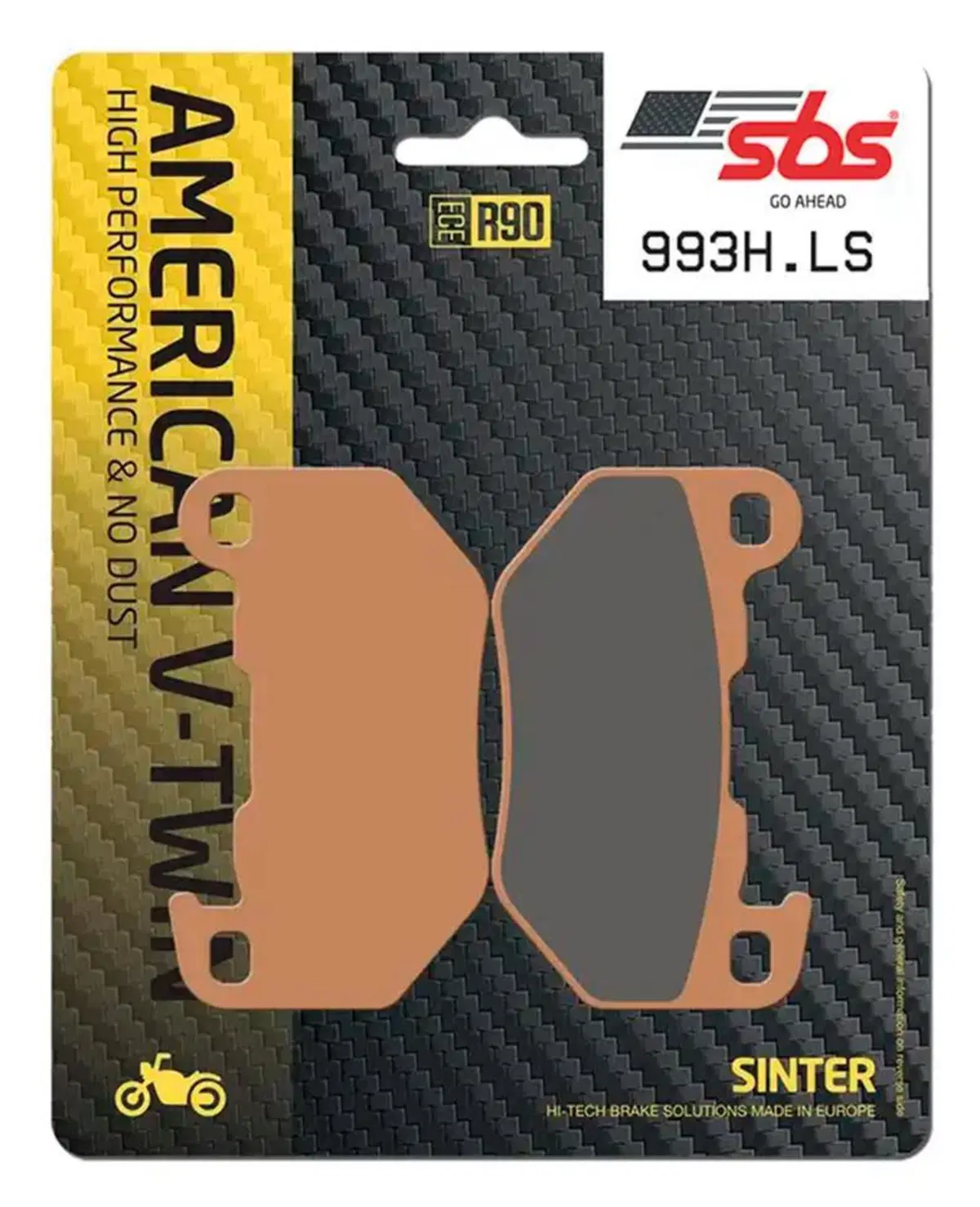 Pastiglie posteriori sinterizzate per Sportster 12 Sbs