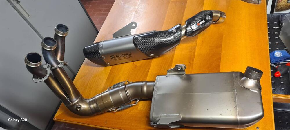 scarico Akrapovic per Yamaha Tracer 9/9gt/9gt+