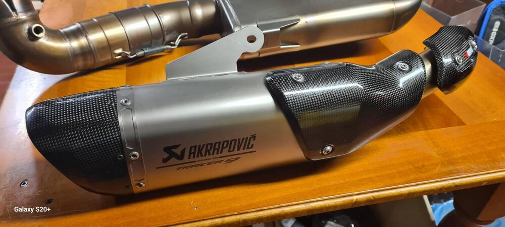 scarico Akrapovic per Yamaha Tracer 9/9gt/9gt+ (3)