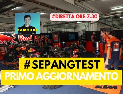 MotoGP 2025: SepangTest: il primo aggiornamento [VIDEO]