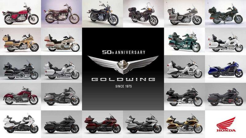 La Gold Wing compie 50 anni: Honda celebra la regina del gran turismo