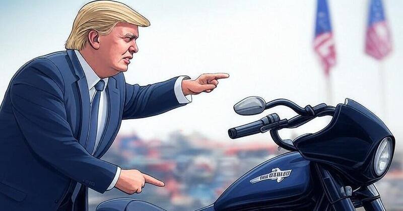 Trump, dazi Usa/UE: perch&eacute; il settore delle moto &egrave; a rischio? Nel mirino le Harley-Davidson, ecco cosa sta succedendo