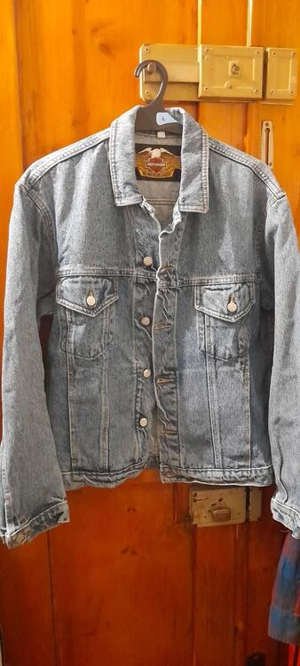 Raro giubbetto vintage denim Harley Davidson Harley-Davidson (2)