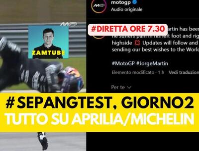 MotoGP 2025 - SepangTest: come sta andando. Tutto su Aprilia/Michelin [VIDEO]