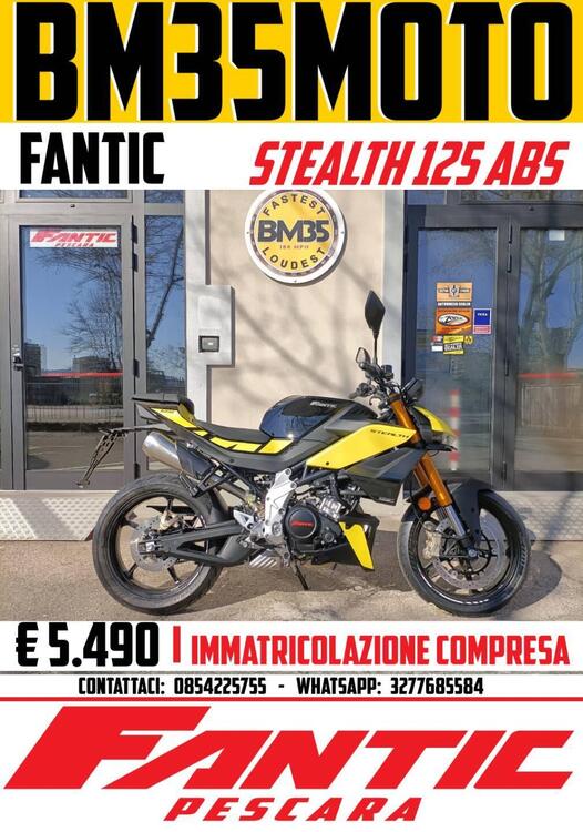 Fantic Motor Stealth 125 (2025)