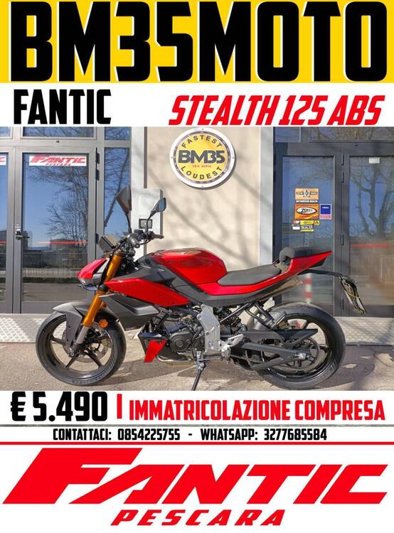 Fantic Motor Stealth 125 (2025)