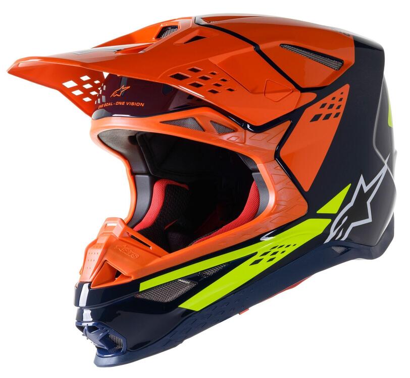 Casco cross Alpinestars SUPERTECH S-M8 FACTORY in