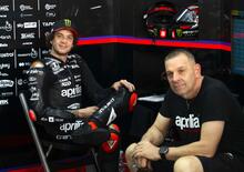 MotoGP 2025. Test di Sepang. Marco Bezzecchi, che ha sviluppato da solo l'Aprilia: Ancora non ci parliamo perfettamente, ma ci piacciamo