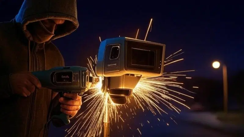 Fleximan torna ad abbattere autovelox in Friuli: distrutto il noto dispositivo sulla Pontebbana  