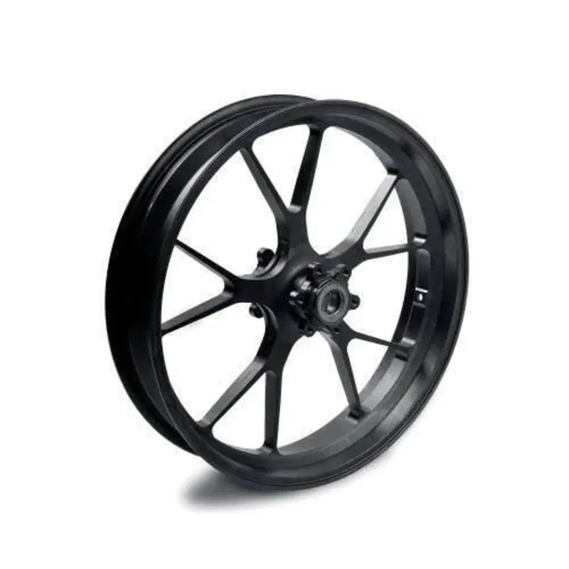 CERCHIO ANTERIORE FORGIATO NERO Aprilia