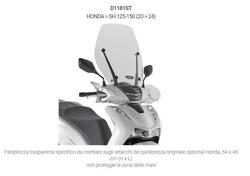 PARABREZZA GIVI PER HONDA SH 125 E 150 CODICE D118