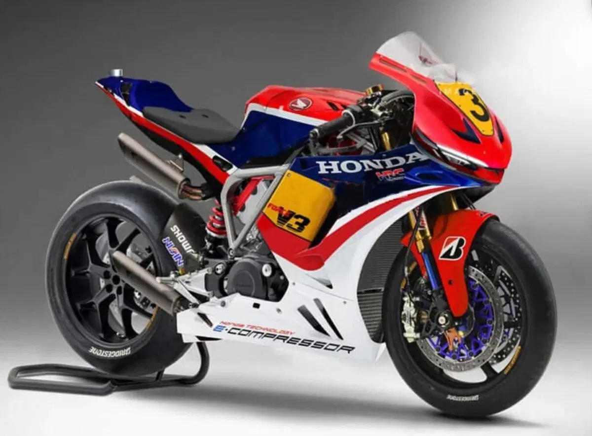 Honda V3 con compressore elettronico: sarà questo il futuro delle moto sportive? (5)