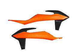 Convogliatori radiatore UFO per KTM Arancio Nero U 