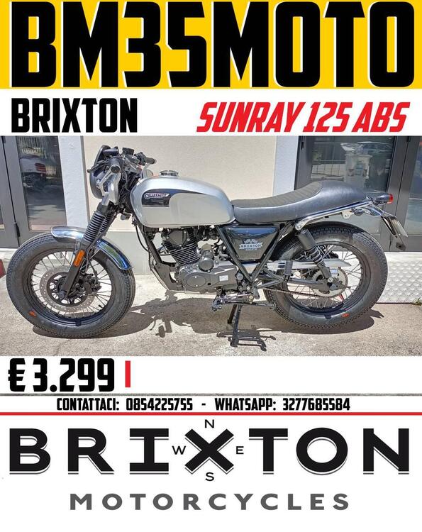 Brixton Motorcycles Sunray 125 ABS (2021 - 25)