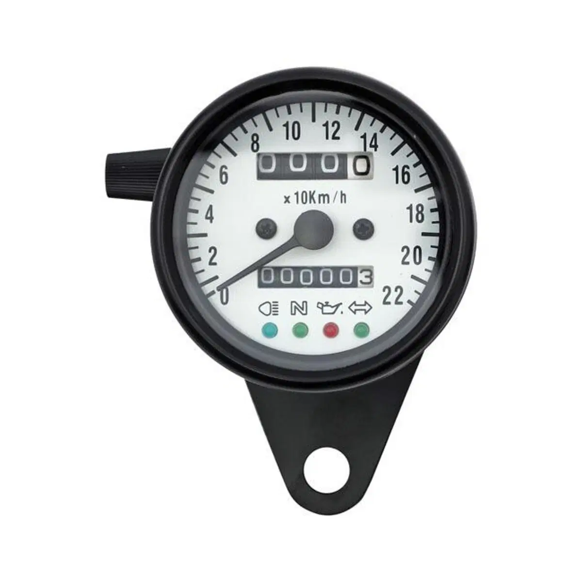 ContaKm 2:1 diametro 60mm e 4 spie con azzeratore 