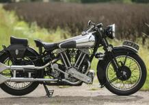 Una leggendaria Brough Superior SS100 protagonista al Classic Bike Show