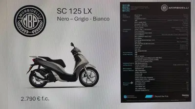 Morbidelli SC125LX (2024 - 26) nuova