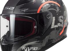 Casco integrale LS2 FF353 RAPID CIRCLE Titanio opa