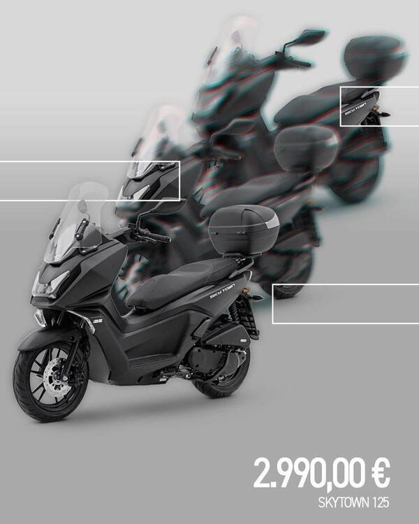 Kymco Skytown 125i (2024 - 25)