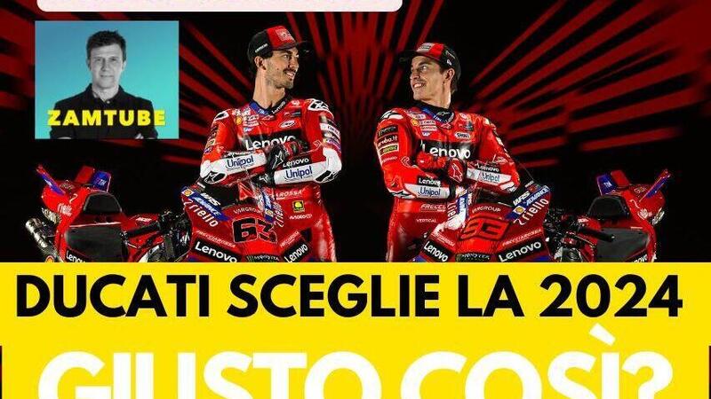 MotoGP 2025 - Ducati sceglie la GP24: giusto cos&igrave;? [VIDEO]