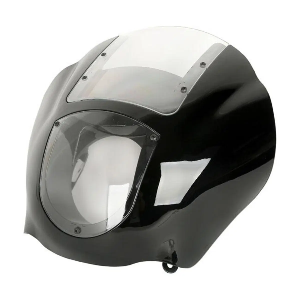 Kit Cupolino Quarter nero lucido con parabrezza ch 