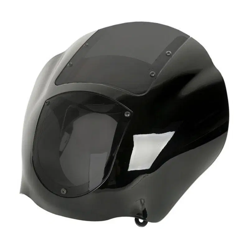 Kit Cupolino Quarter nero lucido con parabrezza fu 