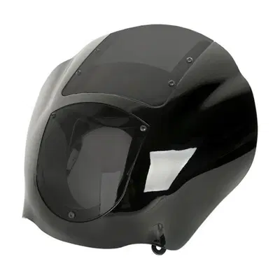 Kit Cupolino Quarter nero lucido con parabrezza fu 