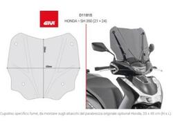 PARABREZZA FUME' GIVI PER HONDA SH 350. CODICE D11