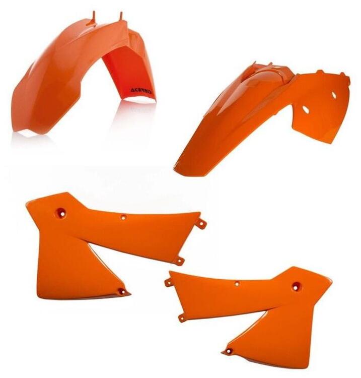 Kit plastiche Acerbis per Ktm Arancione