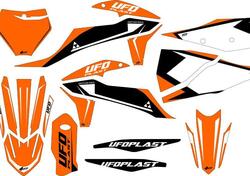 Kit grafica Ufo Stokes per Ktm Arancione UFO 