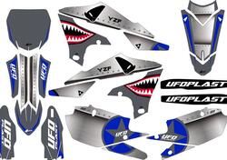 Kit grafica Ufo Thunder per Yamaha Grigio YZ UFO 