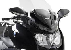 GIVI D5106ST Parabrezza trasparente con paramani 8