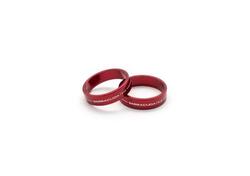 Coppia inserti supporto cavalletto Barracuda Rosso