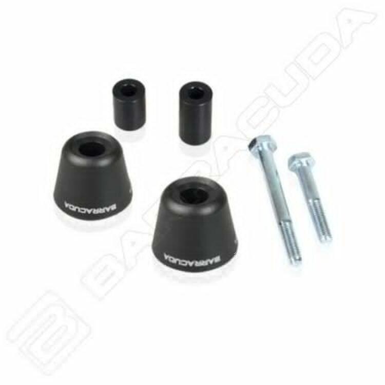 Kit coppia tamponi paratelaio Barracuda TS9101 Ner