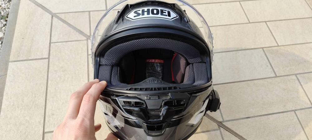 Casco shoei X SPR PRO taglia L con interfono u-com (4)