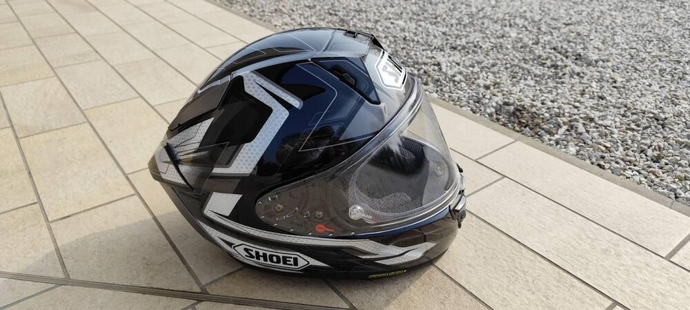 Casco shoei X SPR PRO taglia L con interfono U-COM (2)