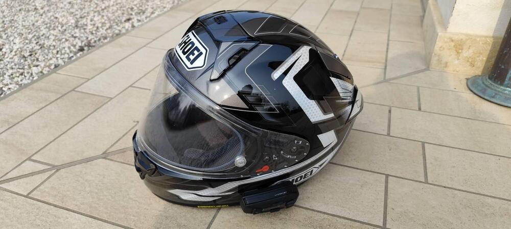 Casco shoei X SPR PRO taglia L con interfono U-COM (3)