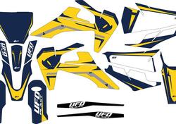 Kit grafica Ufo Apodis per Husqvarna Blu UFO 