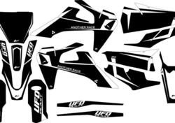 Kit grafica Ufo Tecna per Husqvarna Nero UFO 