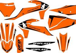 Kit grafica Ufo Tecna per Ktm Arancione UFO 