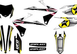 Kit grafica Ufo Thunder per Suzuki Nero UFO 