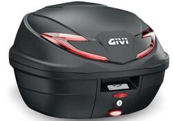 Bauletto Givi B360N2 Nero con catadiottro Rosso 36