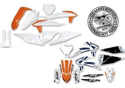 Kit plastiche+decals Ufo Akaishi Ktm oem UFO 